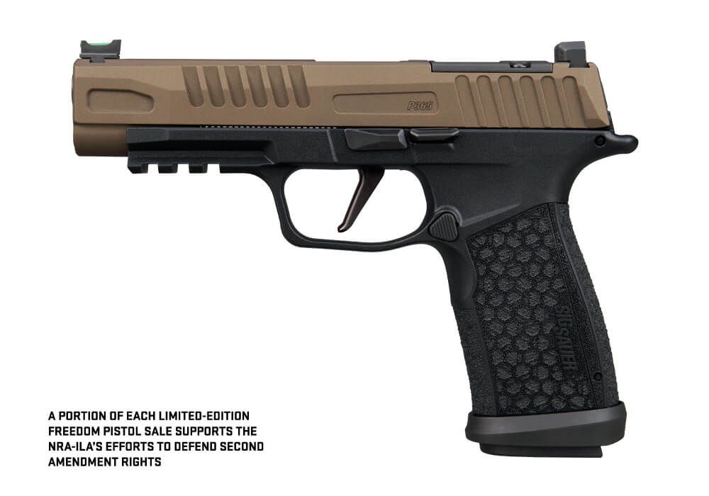 SIG SAUER P365 FUSE FREEDOM 2 TONE BRONZE 9MM 4.3" O.R. 1-17RD, 2-21RD
